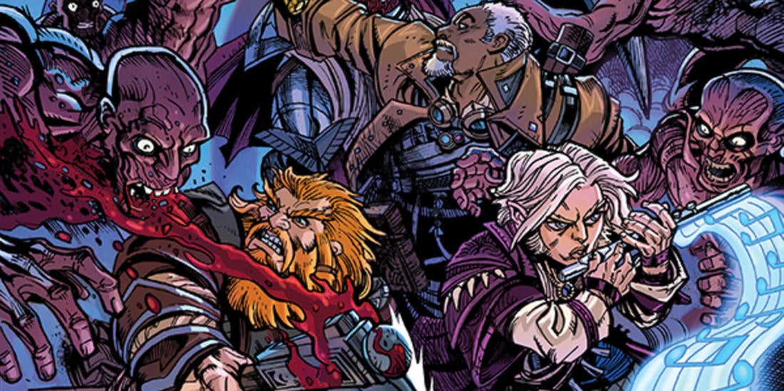 Pathfinder: Wake the Dead #1 Review: Una configuración estándar en un mundo extraño