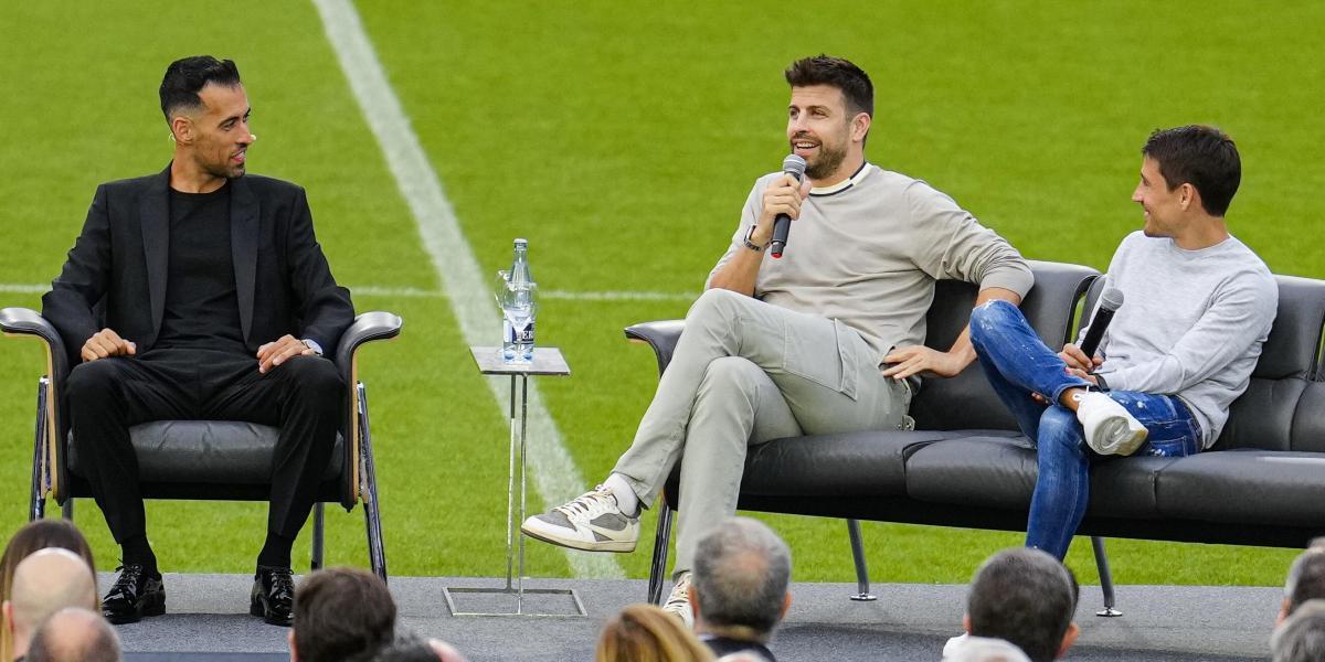 Piqué: "Lo del palco del Espanyol lo dije para calentar un poco"