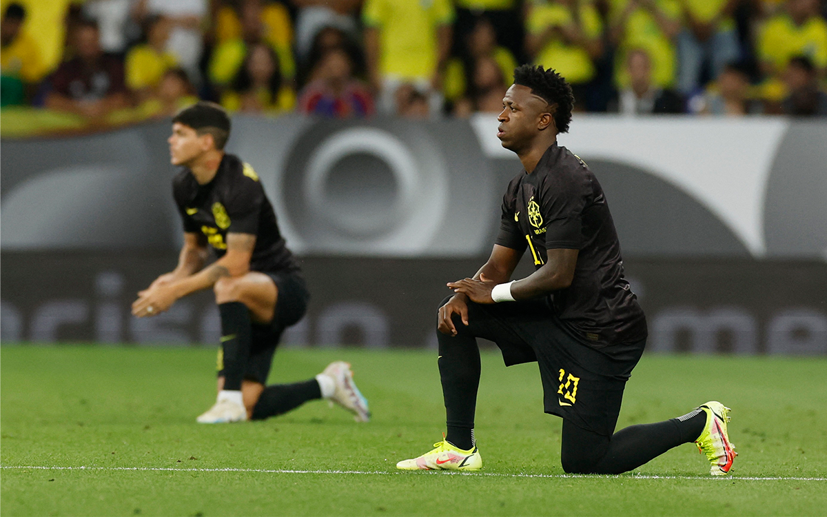 Por primera vez en la historia, Brasil jugará de negro como protesta contra el racismo