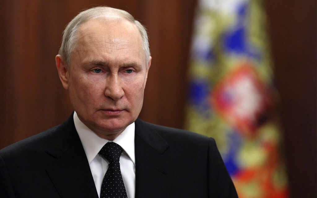 Putin acusa traición del grupo Wagner y asegura que los responsables pagarán