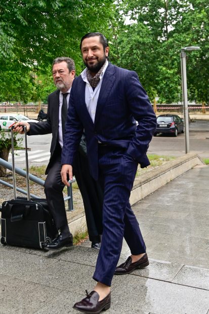 Rafael Amargo en su juicio de Madrid. / Gtres