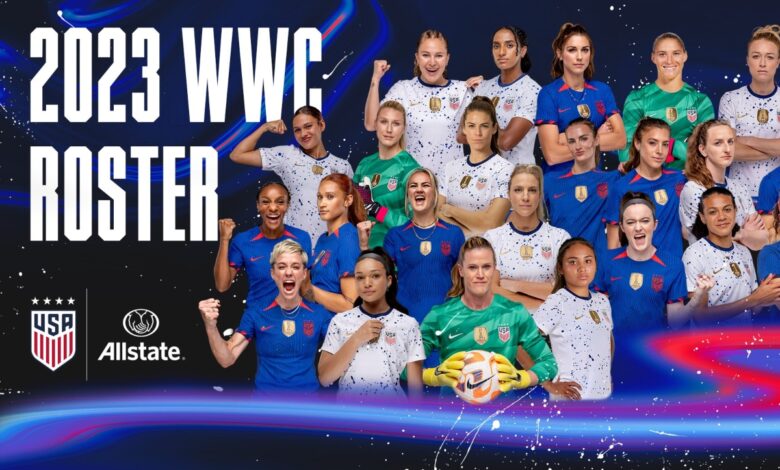 Rapinoe y Morgan lideran la lista de Estados Unidos para buscar su tercer Mundial