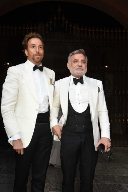 Joaquín Torres y Raúl Prieto en el día de su matrimonio / Gtres