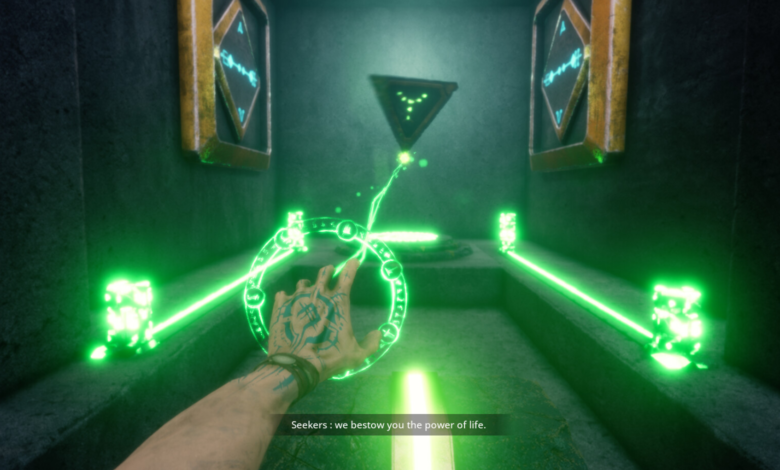 Testament - The Order of High Human Preview aran absorbing magic from shrine