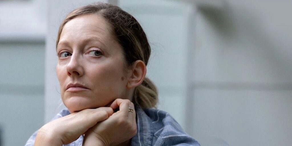 Judy Greer as Janice in Eric LaRue