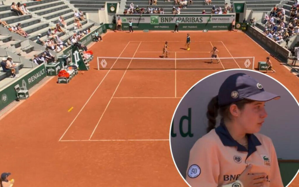 Roland Garros 2023: Descalifican a pareja por pelotazo a recogepelotas | Video