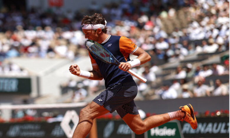Roland Garros 2023: Se cintan Ruud y Rune en Cuartos de Final | Video