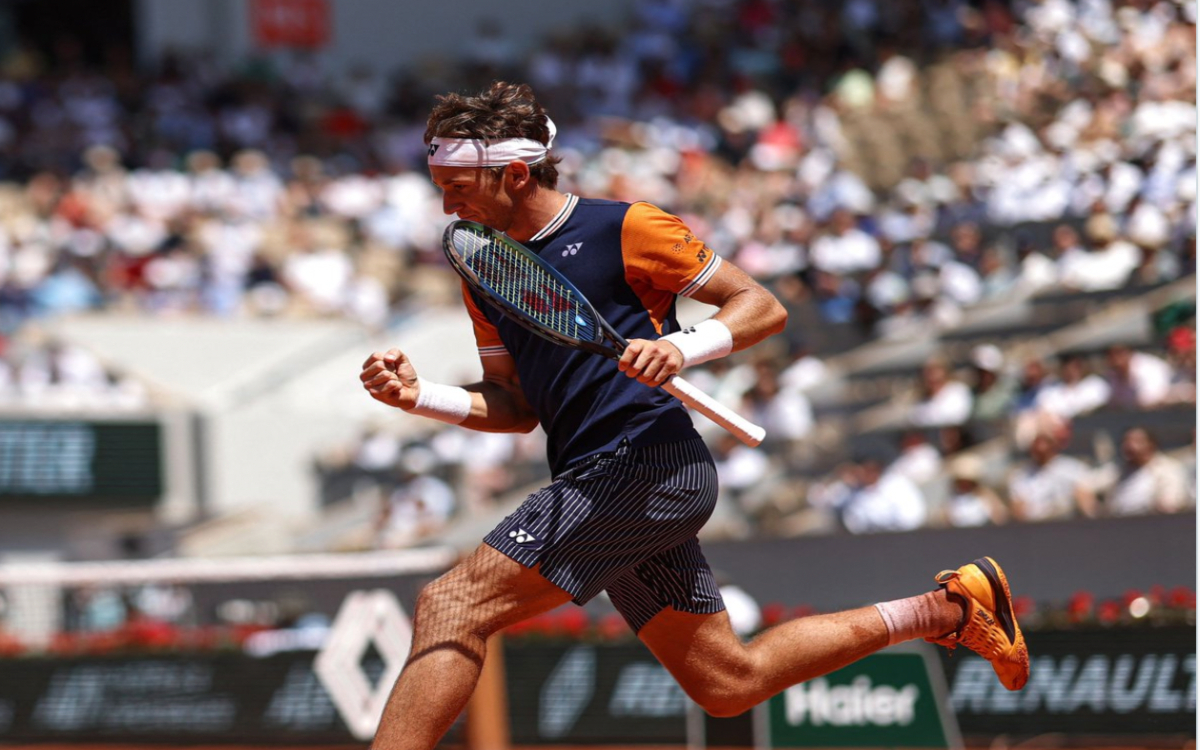 Roland Garros 2023: Se cintan Ruud y Rune en Cuartos de Final | Video