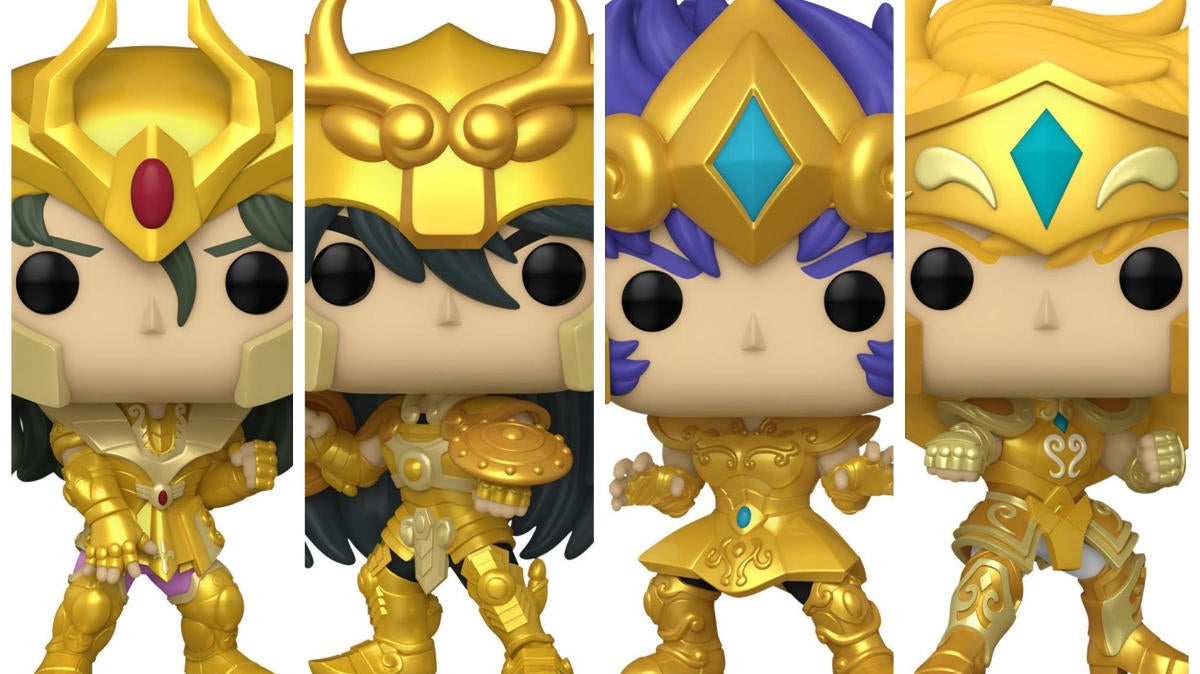 Saint Seiya obtiene una ola dorada de Funko Pops