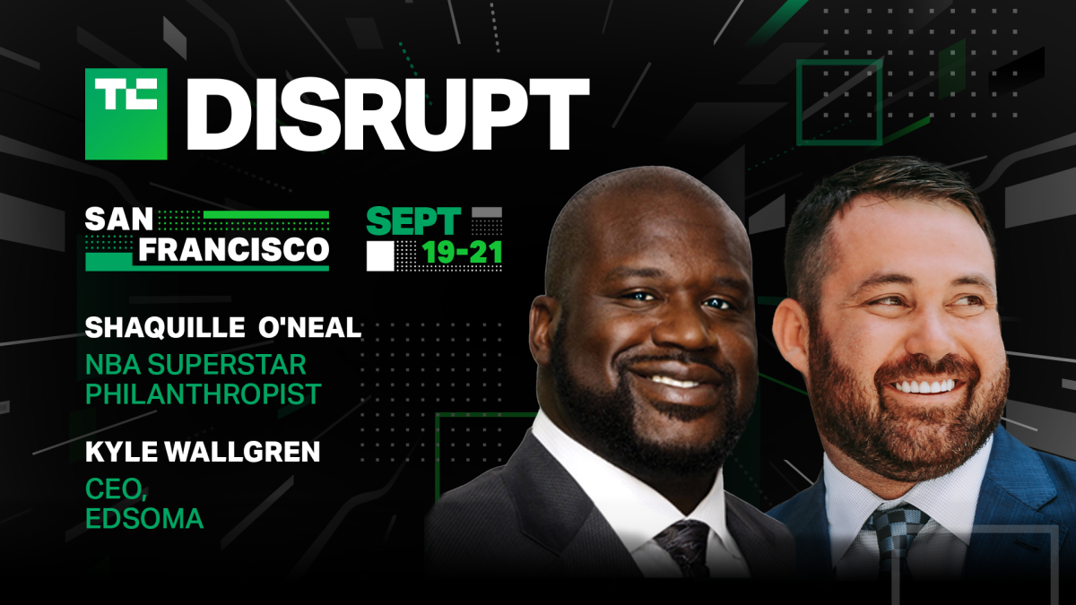 Shaquille O’Neal hablará sobre invertir en Edsoma, la vida como magnate y más en Disrupt