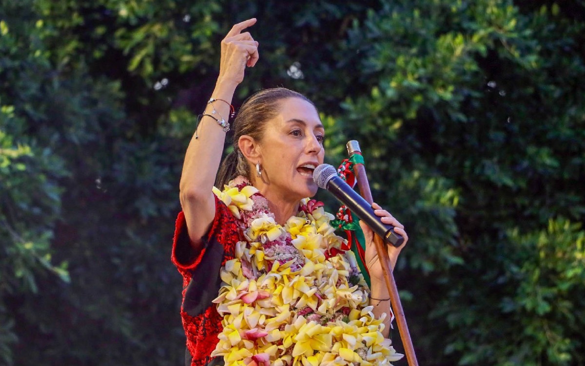 Sheinbaum lidera carrera entre aspirantes de Morena, según encuesta