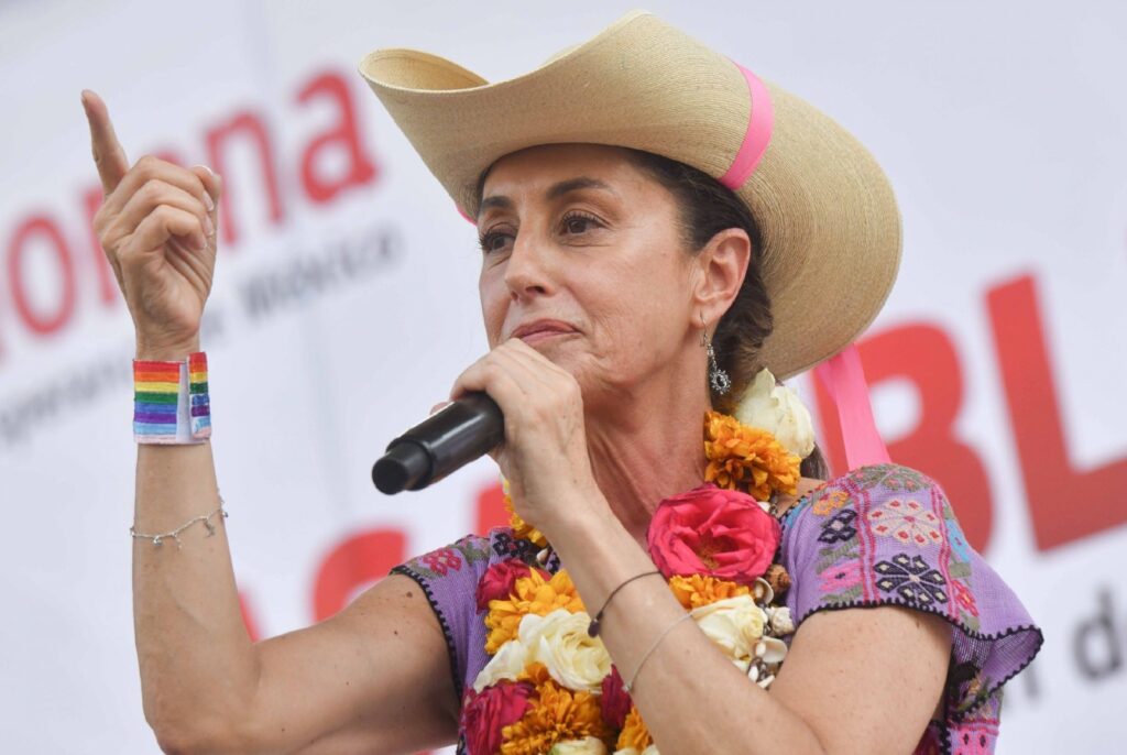 Sheinbaum lidera encuesta para 2024: El Financiero