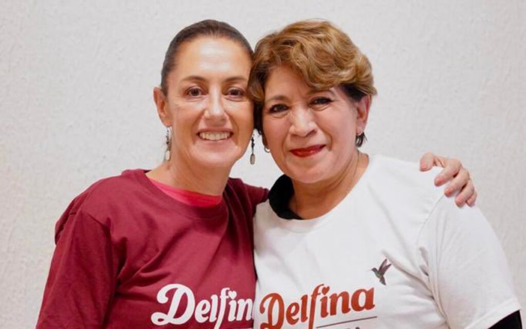 Sheinbaum se suma a victoria de Delfina en Edomex