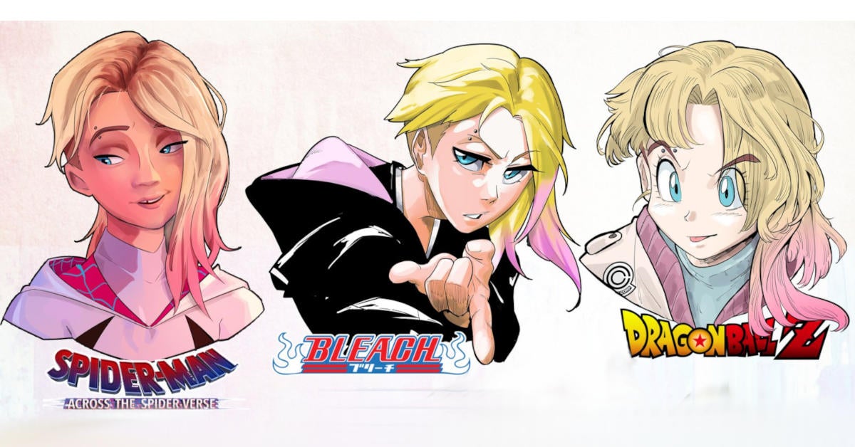 Spider-Verse Manga Makeover le da a Gwen el tratamiento Shonen