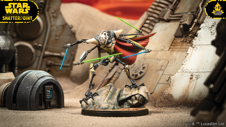 Star Wars: Shatterpoint anuncia el retraso del paquete General Grievous Squad