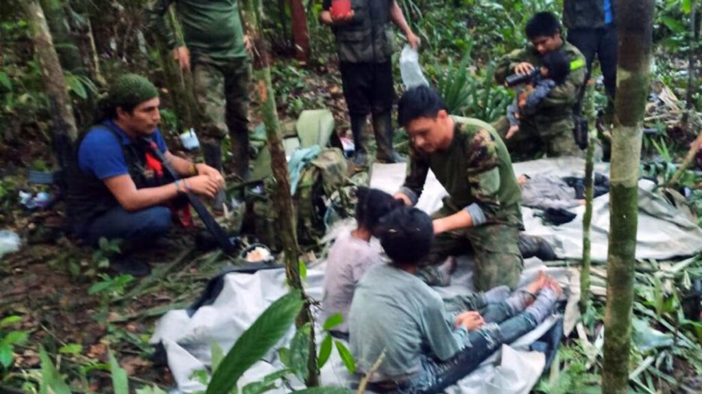 Surgen detalles sobre cómo 4 niños sobrevivieron 40 días solos en la selva colombiana