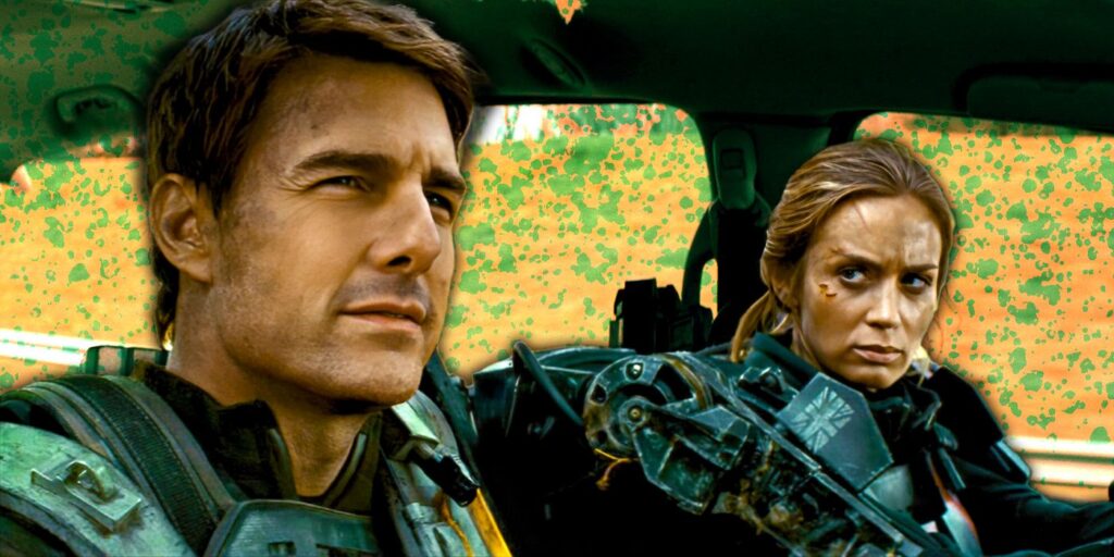 Tom Cruise and Emily Blunt in Edge of Tomorrow