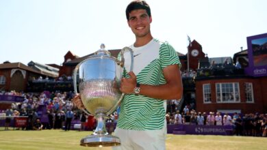 Tenis: Carlos Alcaraz doma el césped de Queen's y vuelve al número uno del ranking