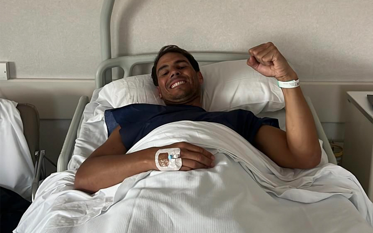 Tenis: Esperan cinco meses de rehabilitación a Nadal tras su operación