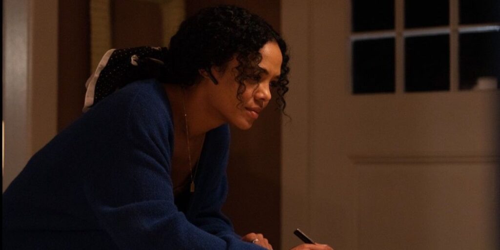 Tessa Thompson as Beth in The Listener