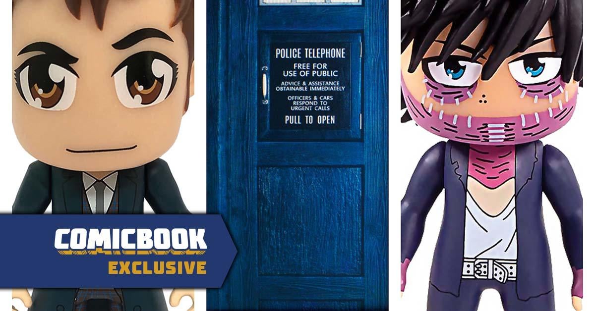 Titan Entertainment presenta el merchandising de Doctor Who y My Hero Academia para SDCC (exclusivo)