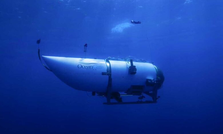 Titanic: Sumergible desaparecido cuenta con oxígeno hasta el jueves