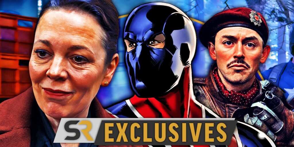 Olivia Colman, Union Jack, JJ Feild Secret Invasion Exclusive