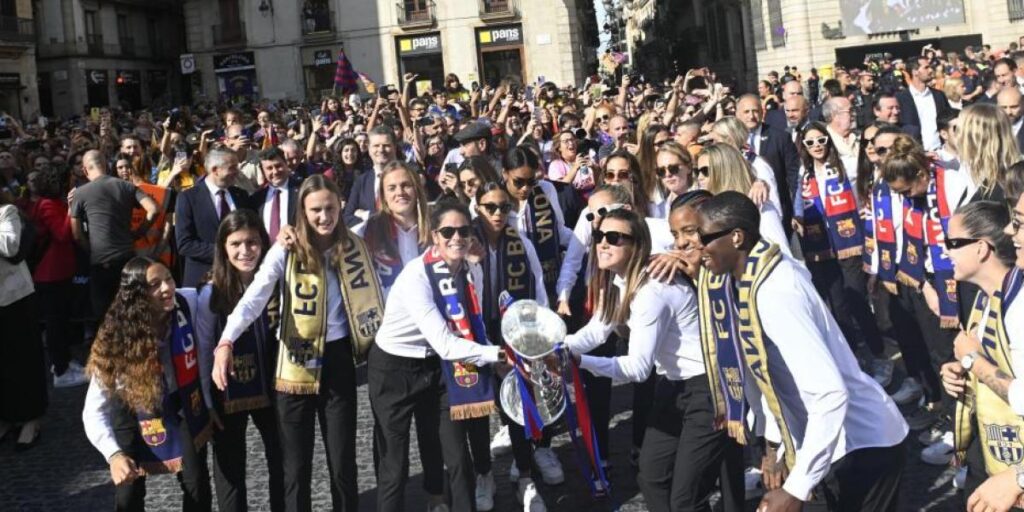 Un detenido por un delito sexual en plena celebración de la Plaça Sant Jaume