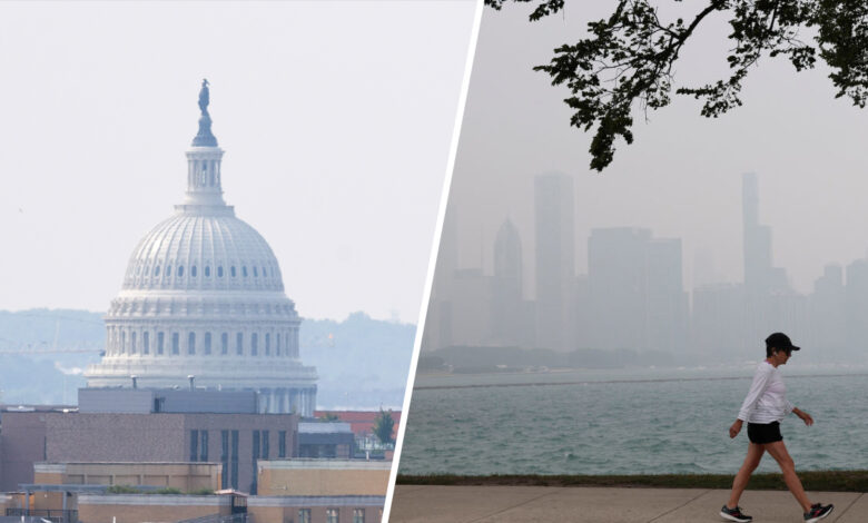 ciudades bajo alerta de mala calidad del aire