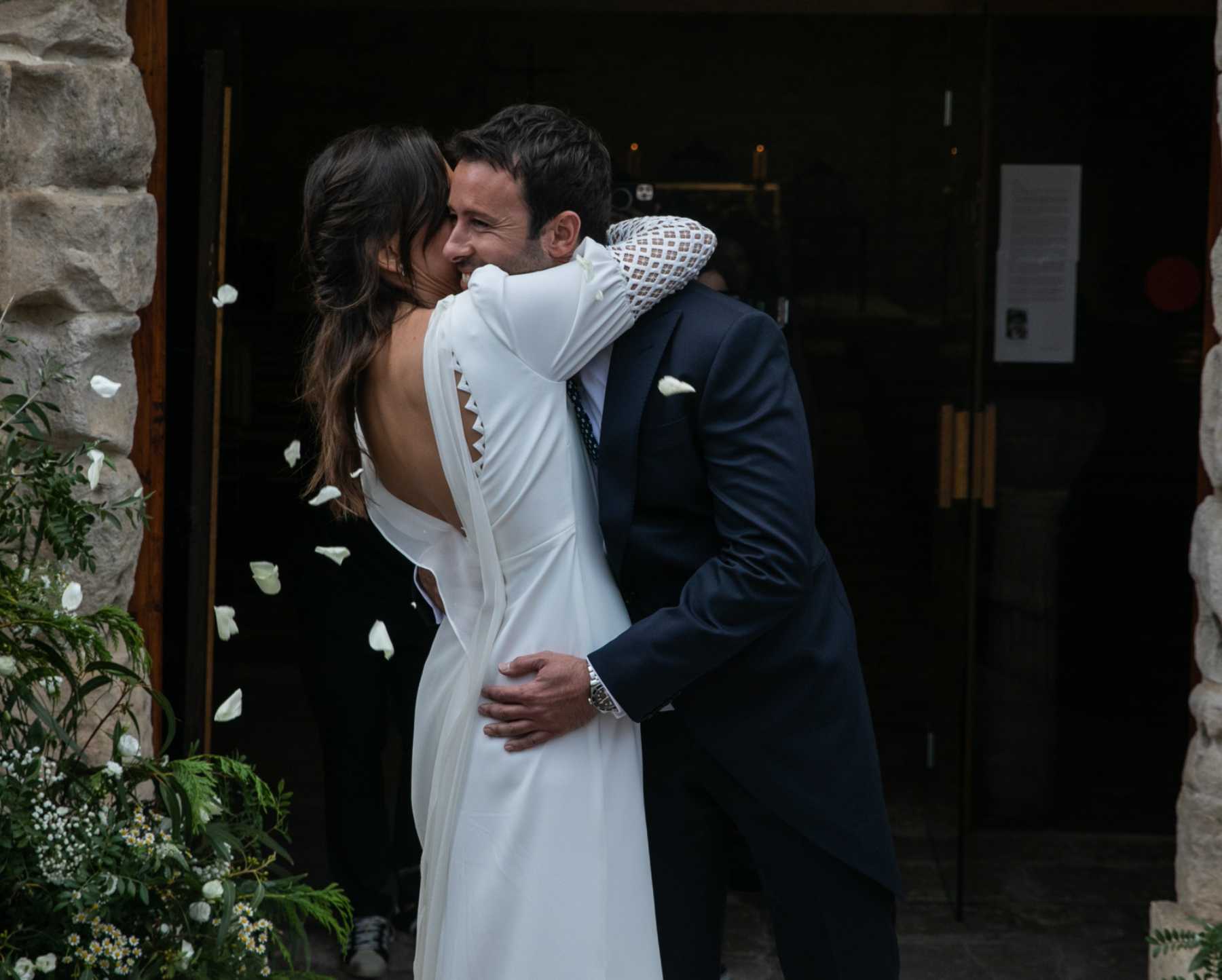 Claudia Collado y Matías Prats Jr. en el día de su boda / Gtres