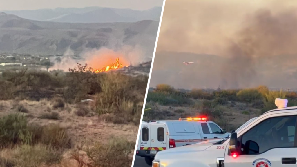 incendio de maleza amenaza amplia zona