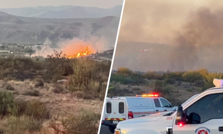 incendio de maleza amenaza amplia zona