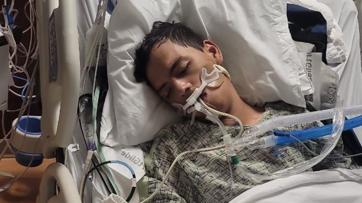 joven logra el sueño americano tras cruzar la frontera y termina en coma por COVID-19