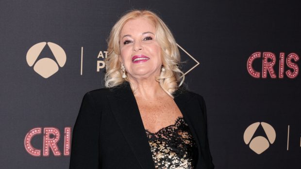 Bárbara Rey en la premier de la serie 'Cristo y Rey' / Gtres