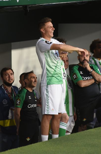 Joaquín Sánchez en su partido homenaje. / Gtres