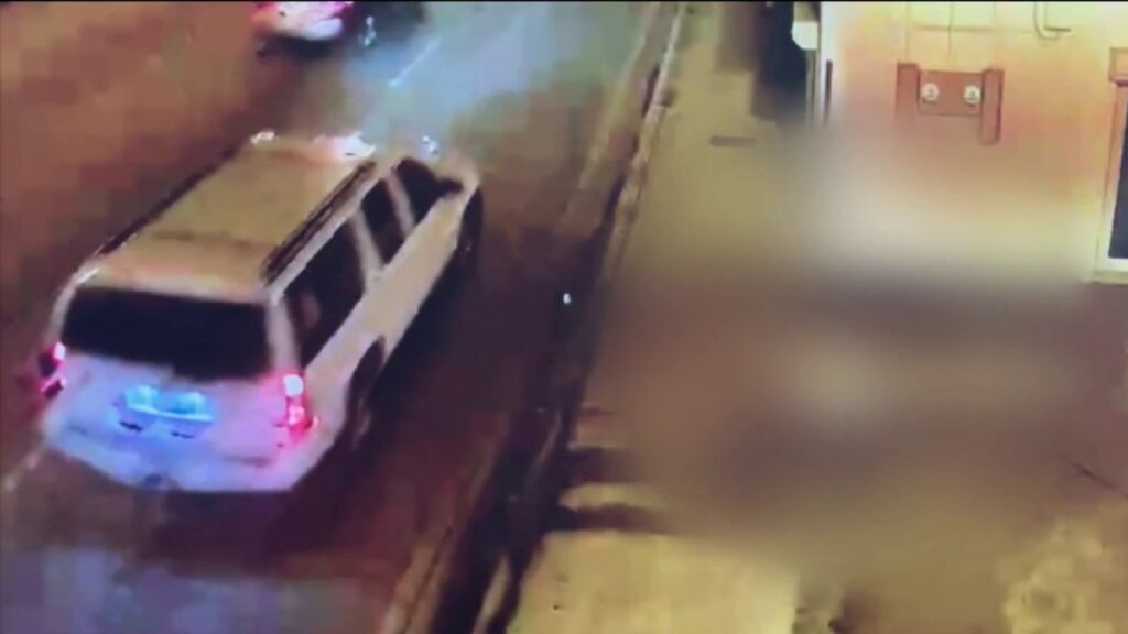 video capta momento en que atropellan a un peatón