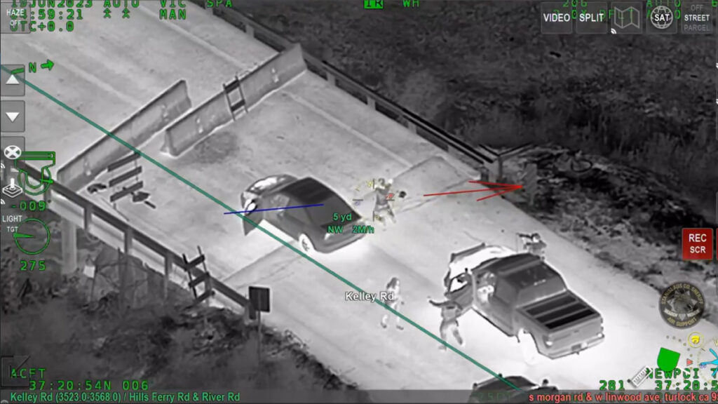 video muestra rescate de mujer secuestrada