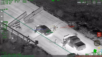 video muestra rescate de mujer secuestrada