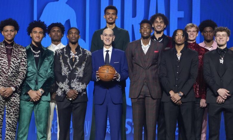 ¿Quiénes son los diez primeros jugadores del Draft?