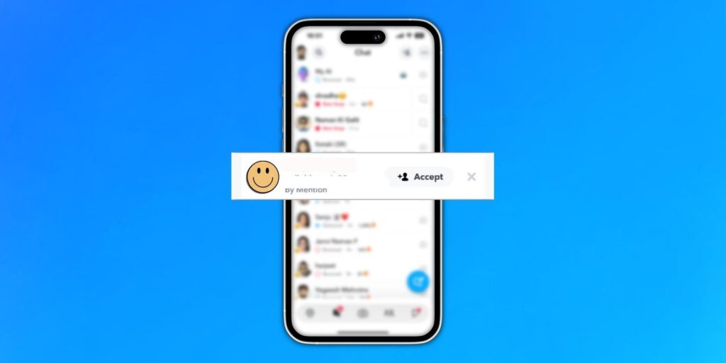 ¿Qué significa 'Agregado por mención' en Snapchat?