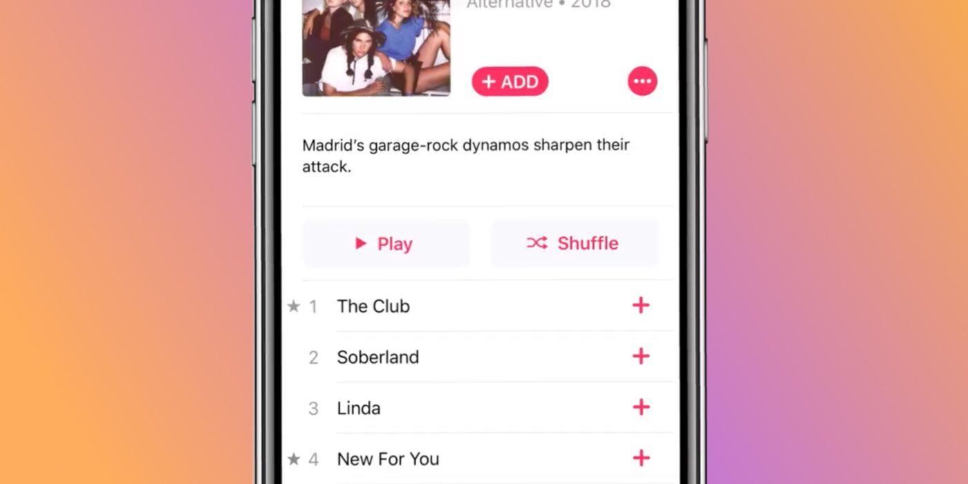 ¿Qué significa la estrella junto a una canción en Apple Music?