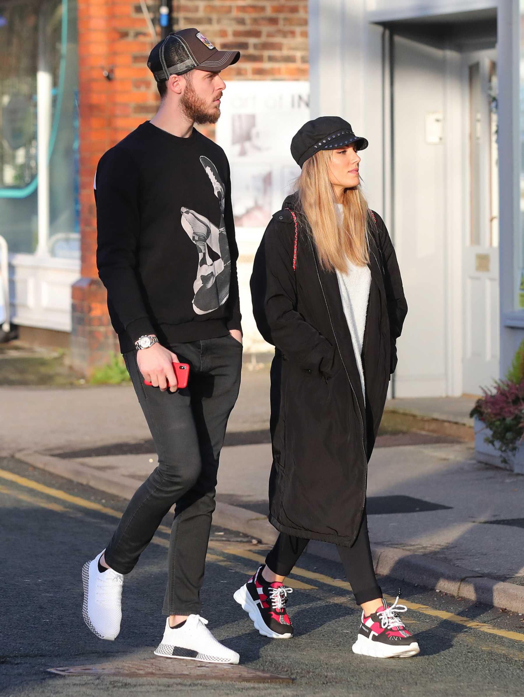 Edurne y David de Gea en Madrid / Gtres