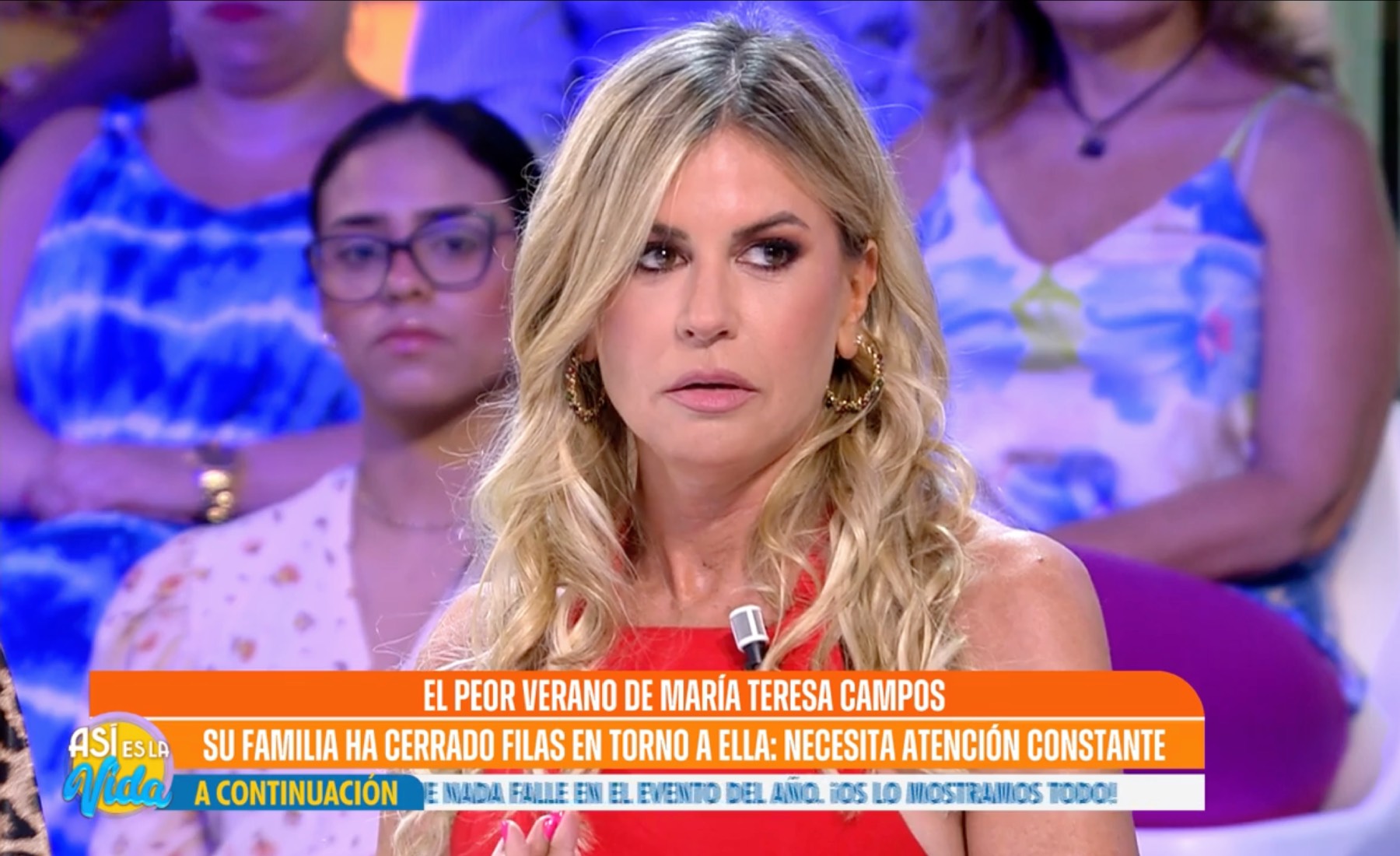 Patricia Cerezo en el programa 'Así es la vida'/ Mediaset