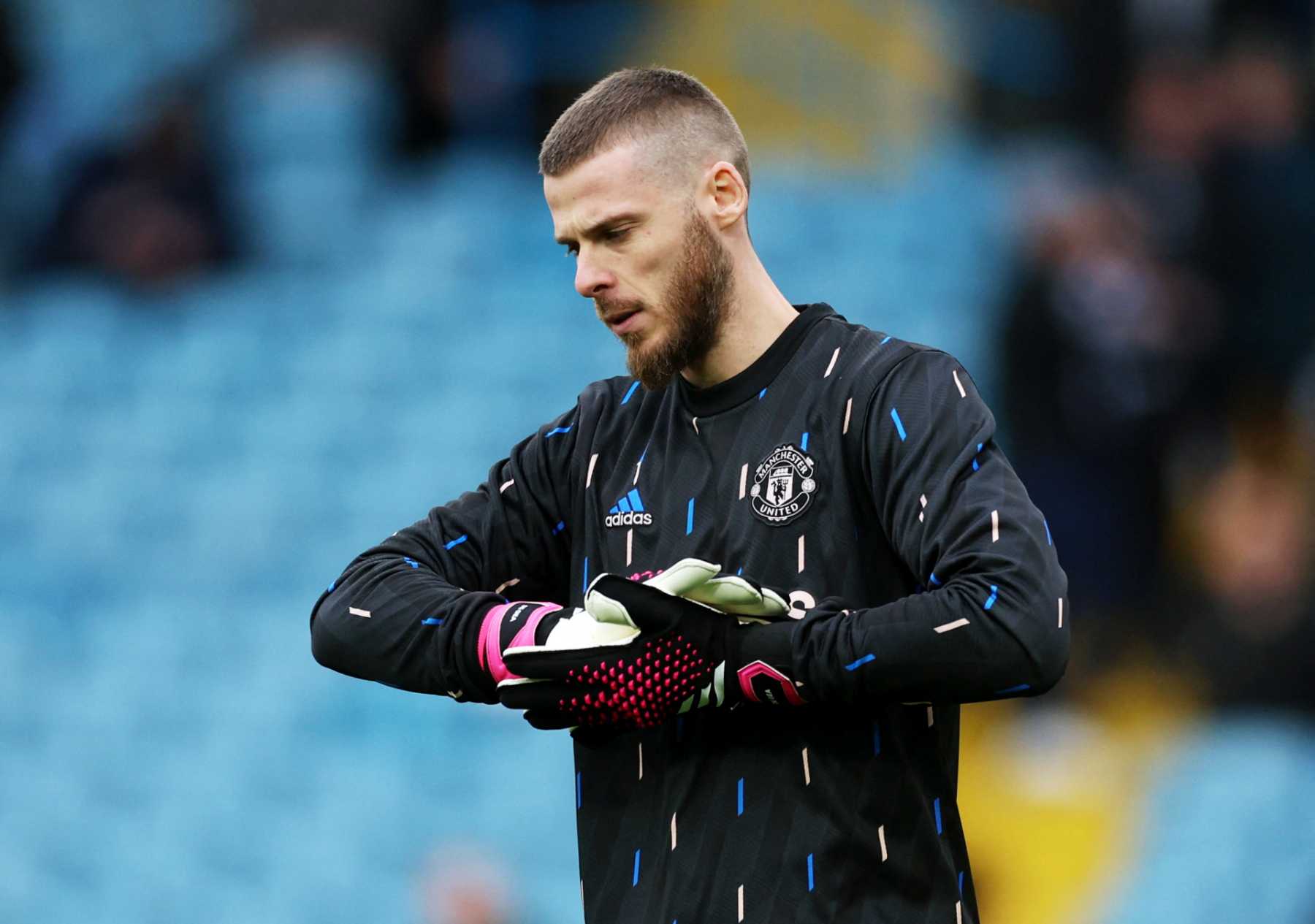 David De Gea durante un partido del Manchester United / Gtres