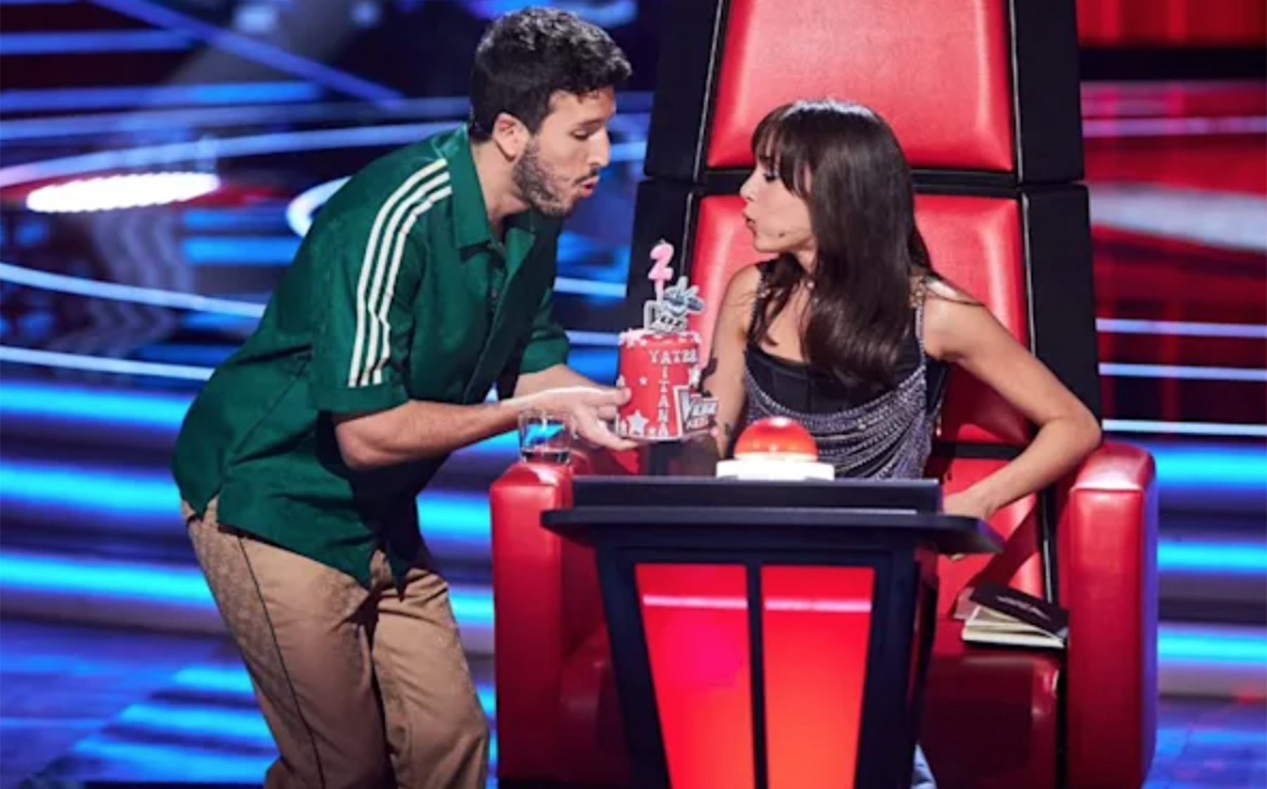 Aitana y Sebastián Yatra en 'La Voz' / Antena 3