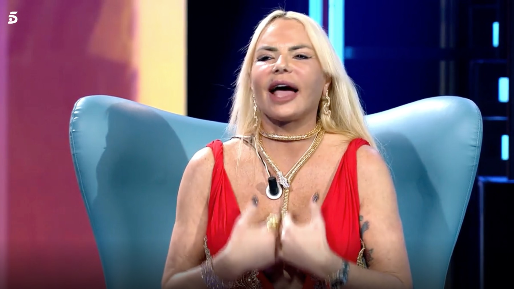 Leticia Sabater en 'Sálvame Deluxe/ Mediaset