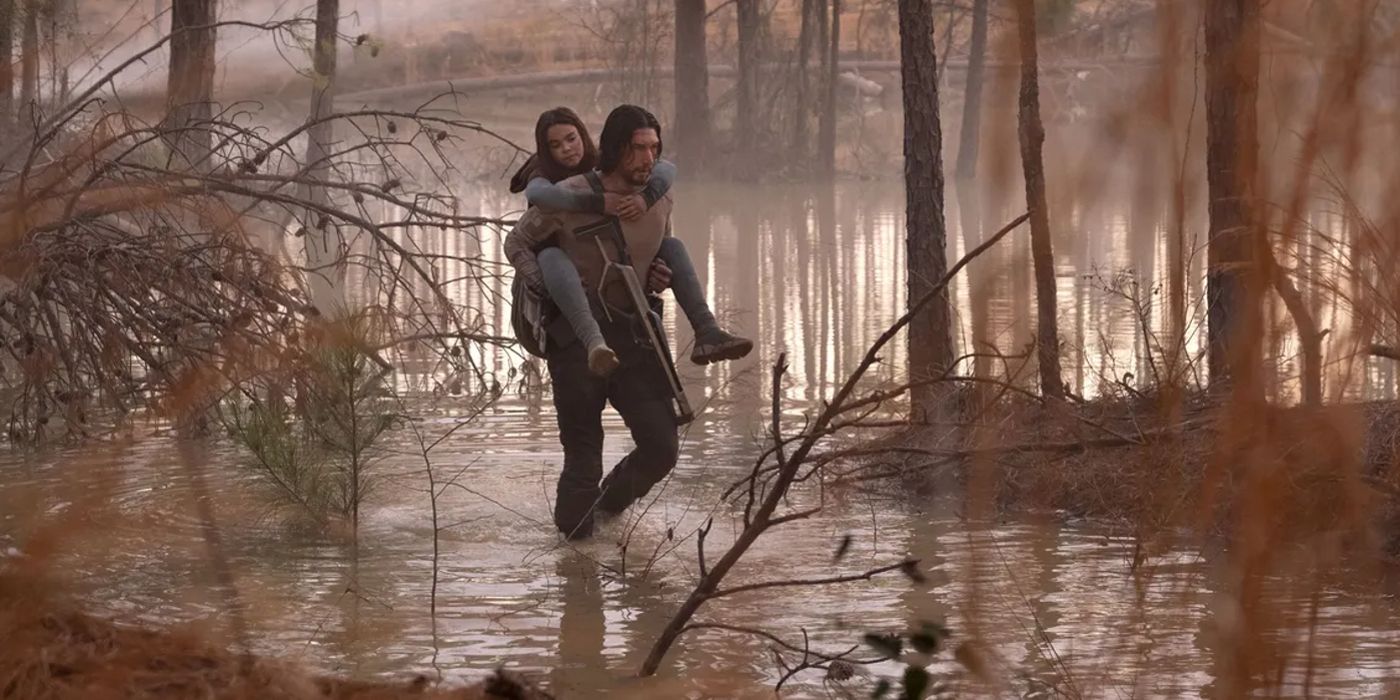 Capitán-Mills-y-Koa-en-el-pantano-en-65-película