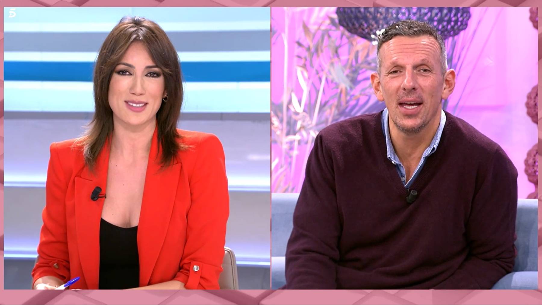 Patricia Pardo y Joaquín Prat en 'El programa de Ana Rosa'/ Mediaset 