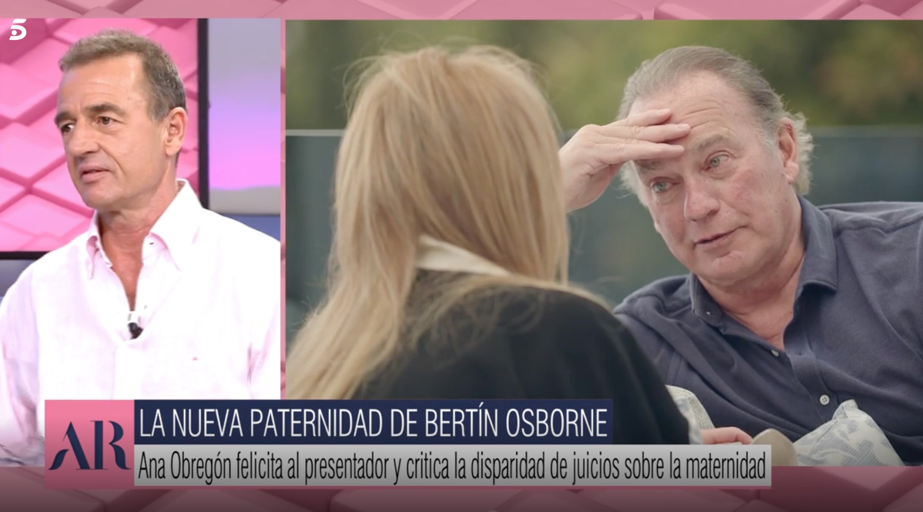 Alessandro Lequio en 'El programa de Ana Rosa'/ Mediaset