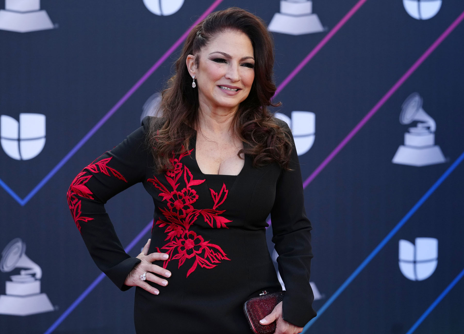 Gloria Estefan en los premios Latin Grammy. 2021/ Gtres
